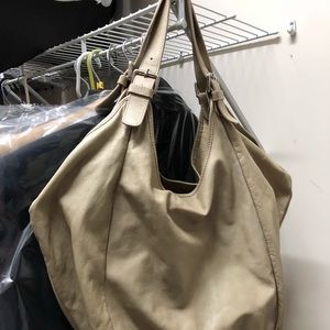 Merci Marie leather handbag